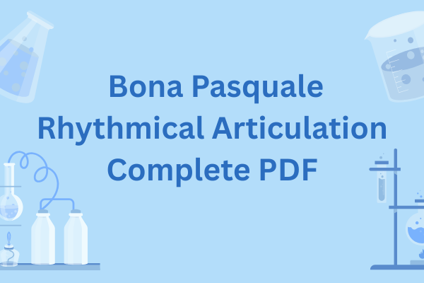  Bona Pasquale Rhythmical Articulation Complete PDF